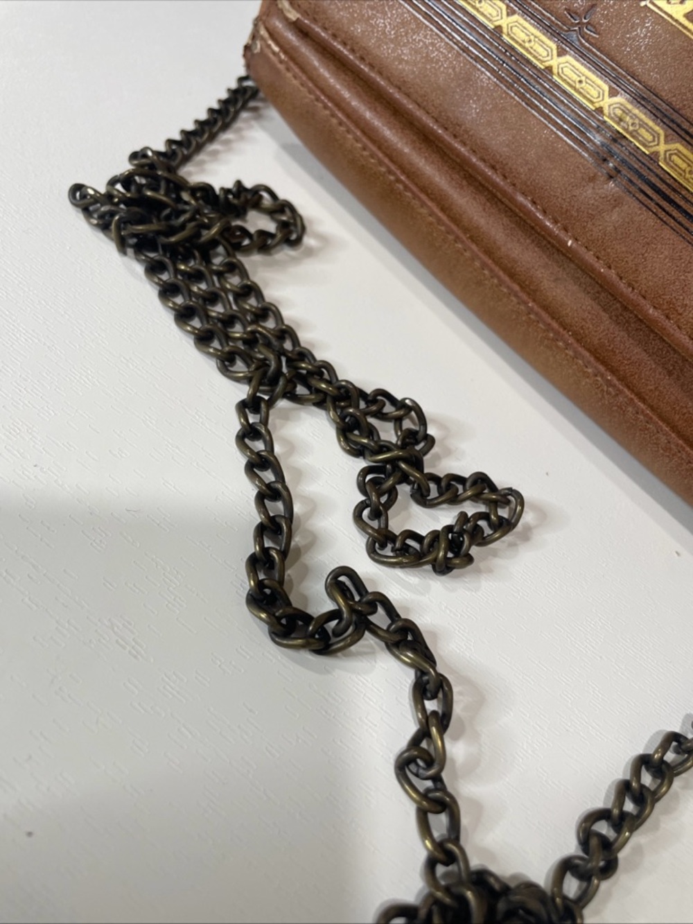 Disney Brown "Once Upon A Time" Book-Style Crossbody Bag - Picture 6 of 11